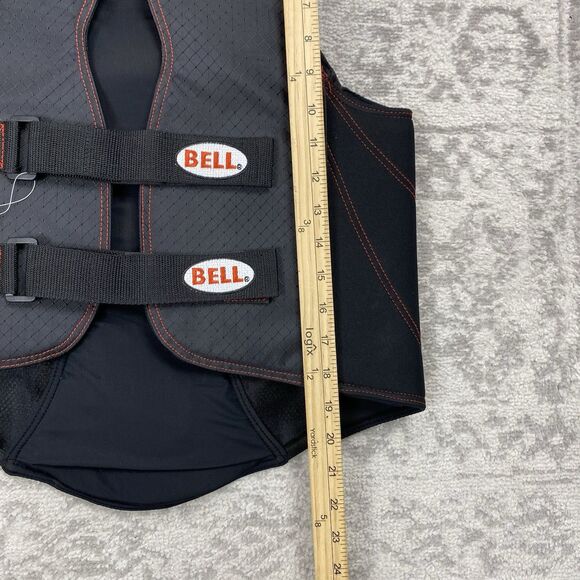 NEW BELL Race Win Live Racing Vest Black Double Straps Size Large /XL - Picture 6 of 7